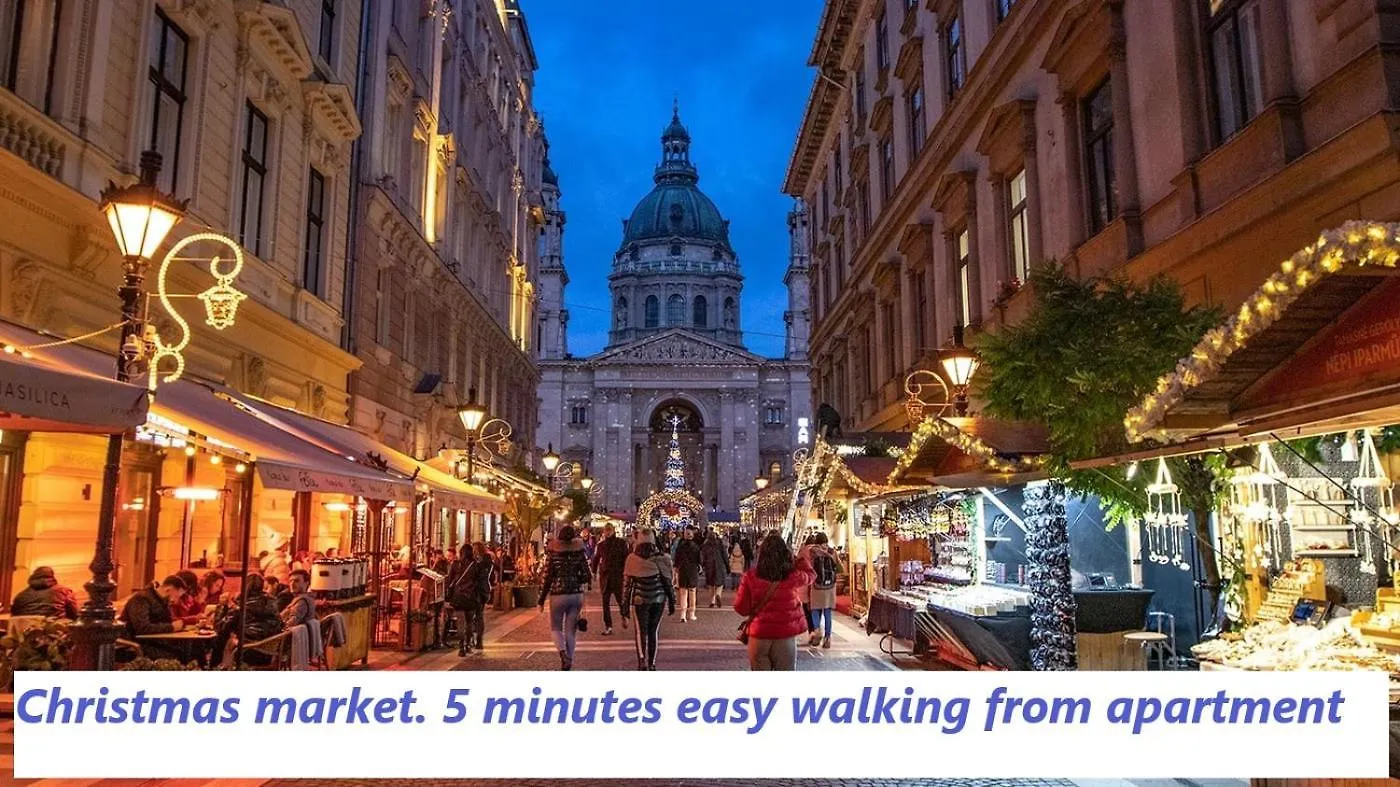 2 Rooms Between Of Chain Bridge, Cathedral, Parlament,Castle Area Budapeste Apartamento
