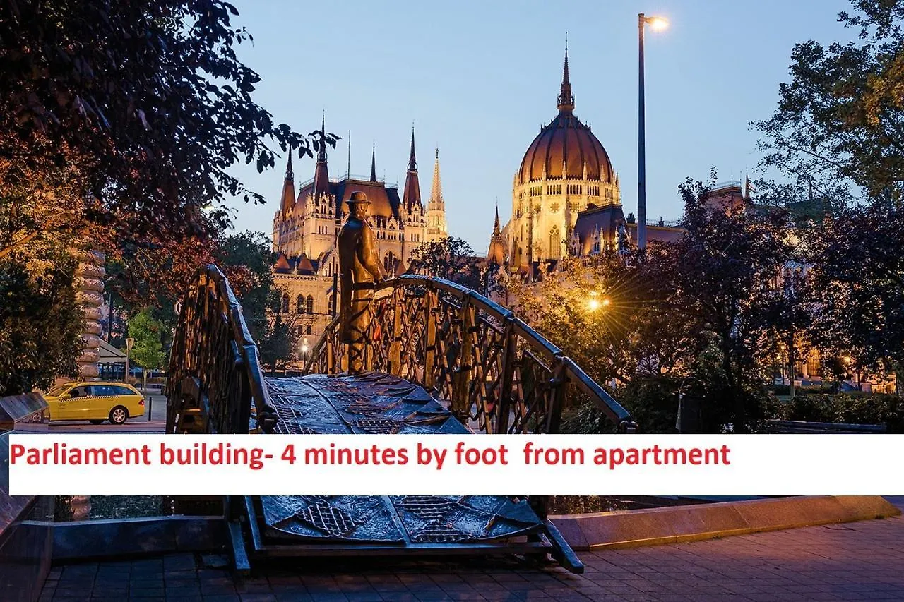2 Rooms Between Of Chain Bridge, Cathedral, Parlament,Castle Area Budapešť Maďarsko